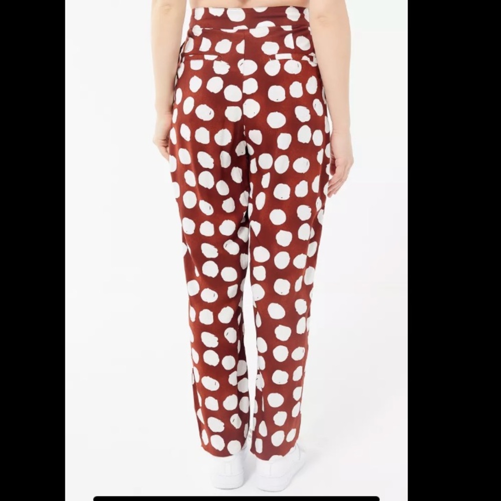 Urban outfitters Dara Pleated Trouser polka dot Pant - Picture 2 of 10